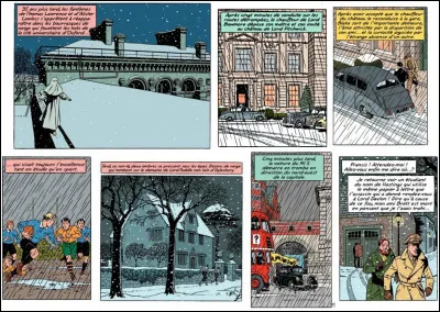 De cette aventure, voici un méli-mélo de cases rassemblées (presque) au hasard des pages : qu'est-ce qui vous choque, en les considérant dans leur ensemble ?