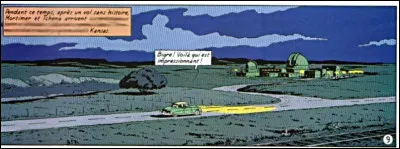 Le 15e album nous propulse dans les grandes plaines des USA, où Mortimer a un bien "Étrange rendez-vous"... De quoi s'agit-il et dans quelle ville précisément ?