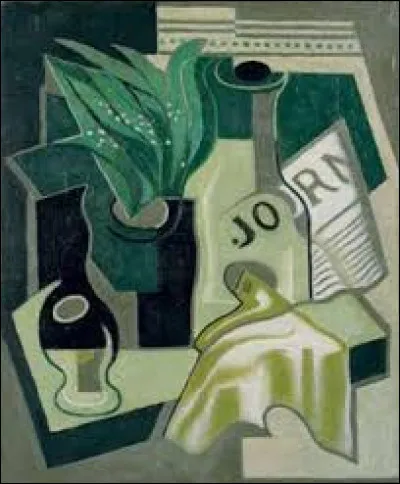 Qui a peint "Le Vase de muguet" ?