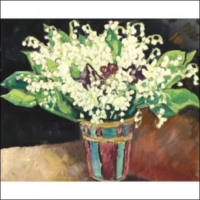 Qui a représenté ce "Bouquet de Muguet" ?