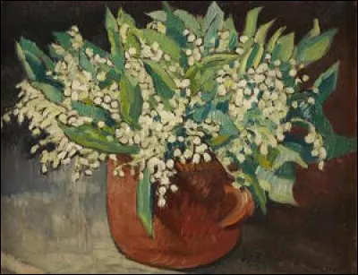Qui a peint "Vase de muguet" ?