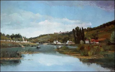 Qui est le peintre des "Rives de Marne à Chennevières" ?