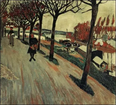 Qui est le peintre des "Rives de la Seine" ?