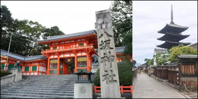 Restons au Japon : 
De 794 à 1868, cette ville fut la capitale du Japon. Cette ville ne fut pas bombardée pendant la 2e Guerre mondiale, elle devait être détruite par le feu atomique. Elle ne prit son nom actuel qu'au moment où elle perdit son statut de capitale !
Quel est son nom actuel ?
Quel est son ancien nom ?