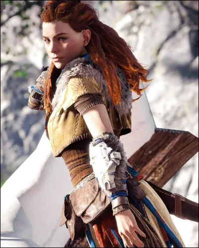 Quelle est l'arme principale d'Aloy, dans le jeu "Horizon Zero Dawn" ?