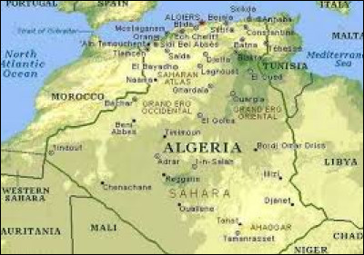 L'Algérie est le 2e pays du continent africain par la superficie.