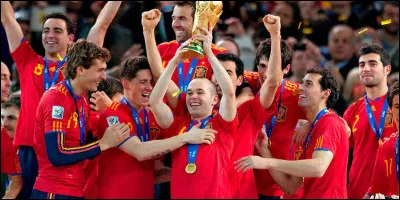 Qui était le sélectionneur de l'Espagne lors de la Coupe du monde 2010 ?