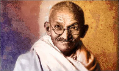 Mahatma, un des surnoms de Gandhi, signifie...