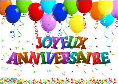 Cette année, pour ton anniversaire, que fais-tu ?