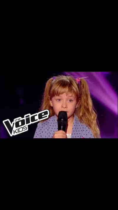 À quel âge a-t-elle chanté à "The Voice Kids" ?