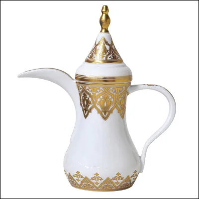 Voilà maintenant une magnifique cafetière orientale de la marque "Bernardaud". 
Le prix proposé est : 335