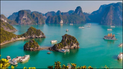 Commençons par l'un des paysages asiatiques les plus célèbres, à savoir la baie d'Hạ Long. Dans quel pays pourrez-vous l'admirer ?