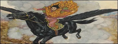 À quelle occasion, un jeune homme visite-t-il un palais fastueux dont les pièces regorgent de fleurs qui embaument, de fragrances d'encens, de fruits savoureux et de trésors sans prix, alors que 8 nuits sont déjà passées et que le roi attend avec impatience la prochaine pour savourer l'éloquence de la belle ?