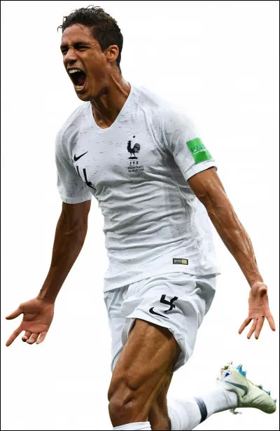 Rempart exceptionnel de la défense des Bleus : 1 but. 
Je joue au Real Madrid. Qui suis-je ?