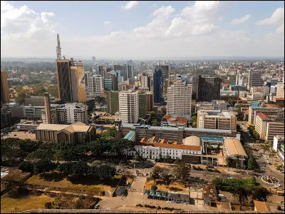 Cochez le pays de Nairobi.