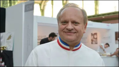 Ce chef cuisinier, pionnier de la "nouvelle cuisine", auteur d'ouvrages culinaires de référence, connu à Tokyo, New York et Hong Kong, c'est ... Robuchon.