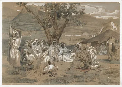 À quel artiste doit-on cette "Scène berbère" ?