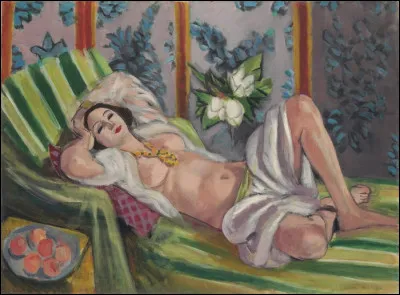 Quel peintre est l'auteur du tableau "Odalisque couchée" ?