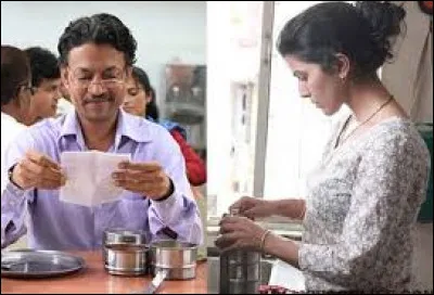 Quel film réalisé par Ritesh Batra, sorti en 2013, raconte l'histoire d'une jeune femme et d'un homme qui nouent une relation épistolaire suite à une erreur de livraison d'un coffret-repas ?