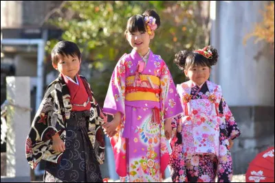 Le 15 novembre, les Japonais ont une fête traditionnelle célébrant les enfants de trois ans, les garçons de cinq ans et les fille de sept ans. Quel est le nom de cette fête ?