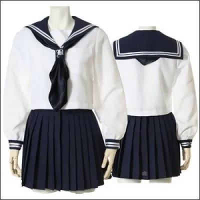 Comment s'appelle l'uniforme marin que portent les écolières japonaises ?