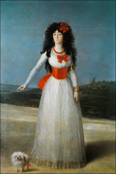 De qui est le tableau ''Duchesse d'Alba'' ?