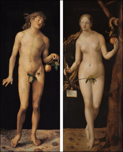 De qui est le tableau ''Adam et Ève'' ?