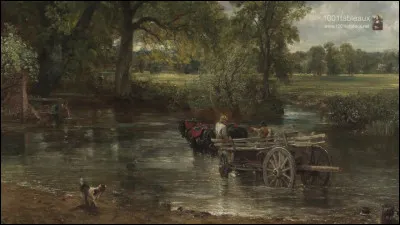 De qui est le tableau ''La calèche de foin'' ?