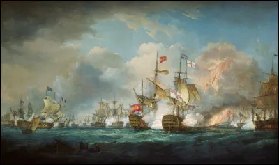 De qui est le tableau ''La bataille de Trafalgar'' ?