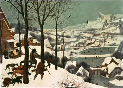 De qui est le tableau ''Chasseurs dans la neige'' ?