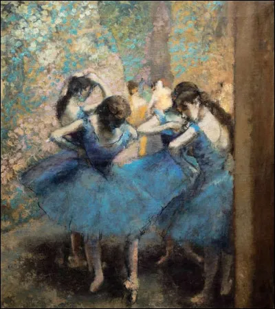 De qui est le tableau ''Danseuses en bleu'' ?