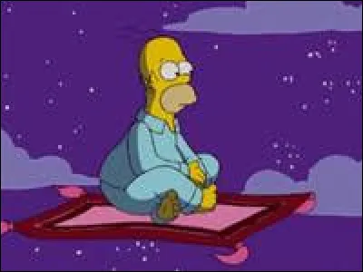 Comment s'appelle ce personnage volant sur un tapis ?