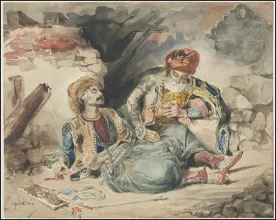 Qui a peint "Le Turc mourrant" ?