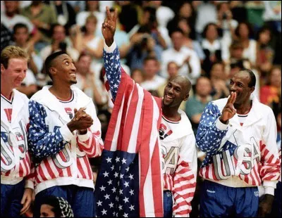 Quel numéro de maillot de la sélection américaine, portait MJ lors des J.O. de 1992 ?