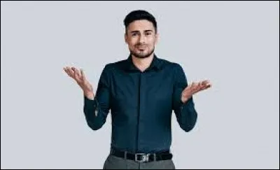 Cet homme est indécis !