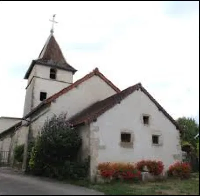 Voici l'&eacute;glise Saint-Maurice de Chatonnay. Ancienne commune Jurassienne, elle se situe en r&eacute;gion ...