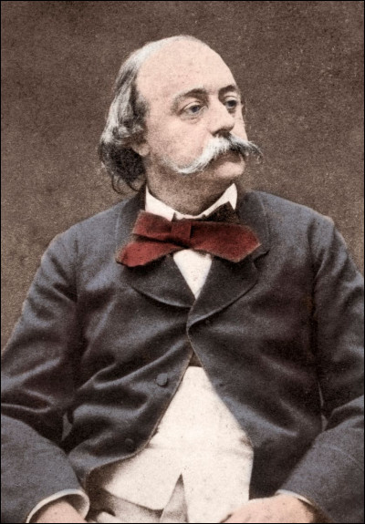 Gustave Flaubert, célèbre écrivain, est né en 1826.