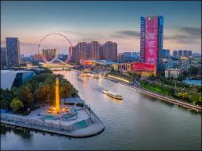 Saurez-vous situer la ville portuaire Tianjin ?