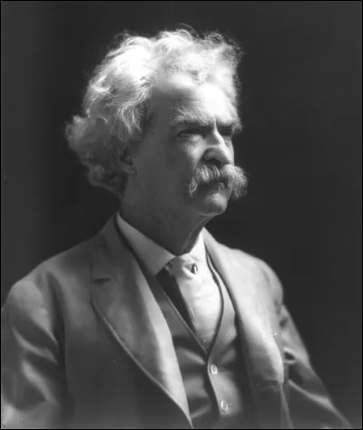 Justement, à propos du nom de cet écrivain : quelle est la signification de ce nom de plume : "Mark Twain" ?