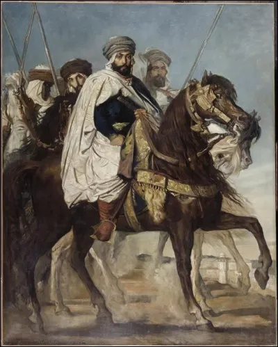 Enfin, de qui est cette dernière peinture orientale ?