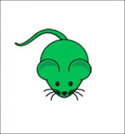 Que devient la souris verte à la fin de la comptine ?