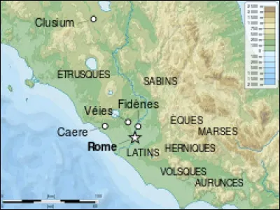 Le fleuve qui traverse Rome est le :
