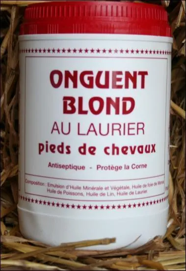 Il faut graisser les pieds de sa monture...