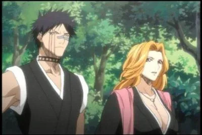 De quelle division le personnage de gauche (Hisagi Shuubei) est-il le vice-capitaine ?