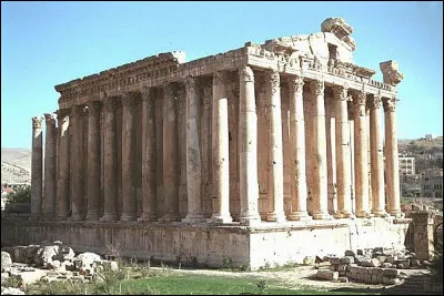 Cette image représente le site libanais de...