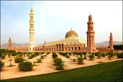 Voici une autre image. Seriez-vous capable de me dire comment s'appelle cette mosquée située à Oman ?