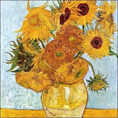 &Agrave; quel genre artistique appartient &laquo; Les Tournesols &raquo; de Vincent Van Gogh ?