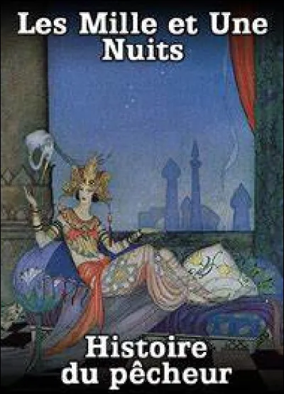 Le Conte du pêcheur et du démon - Que s'était juré le djinn caché dans le flacon de cuivre scellé de plomb trouvé par le vieux pêcheur ?