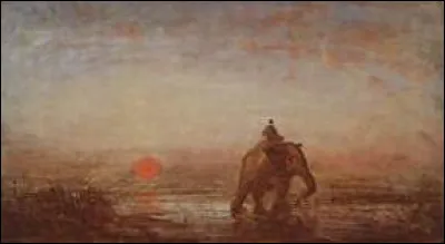 L'éléphant - Avant que le duc d'Orléans ne le fasse revenir à la peinture, dans quel domaine Félix Ziem allait-il travailler ?