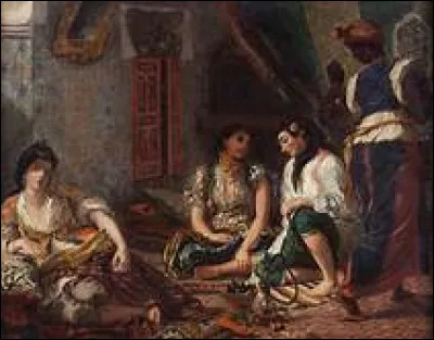 Femmes d'Alger dans leur appartement - Ce tableau d'Eugène Delacroix montre ces femmes, dont la tête est couverte d'une meherma : de quoi ce carré de soie est-il le symbole ?